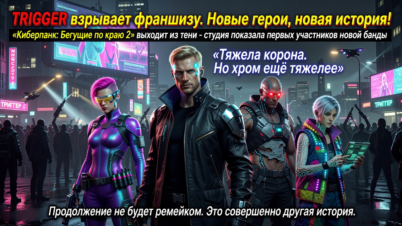 TRIGGER взрывает франшизу. Новые герои, новая история!