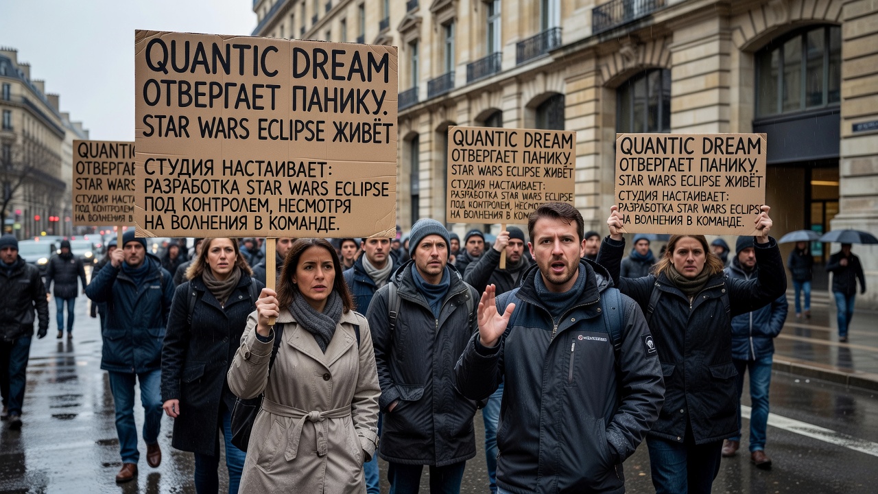 Quantic Dream отвергает панику. Star Wars Eclipse живёт