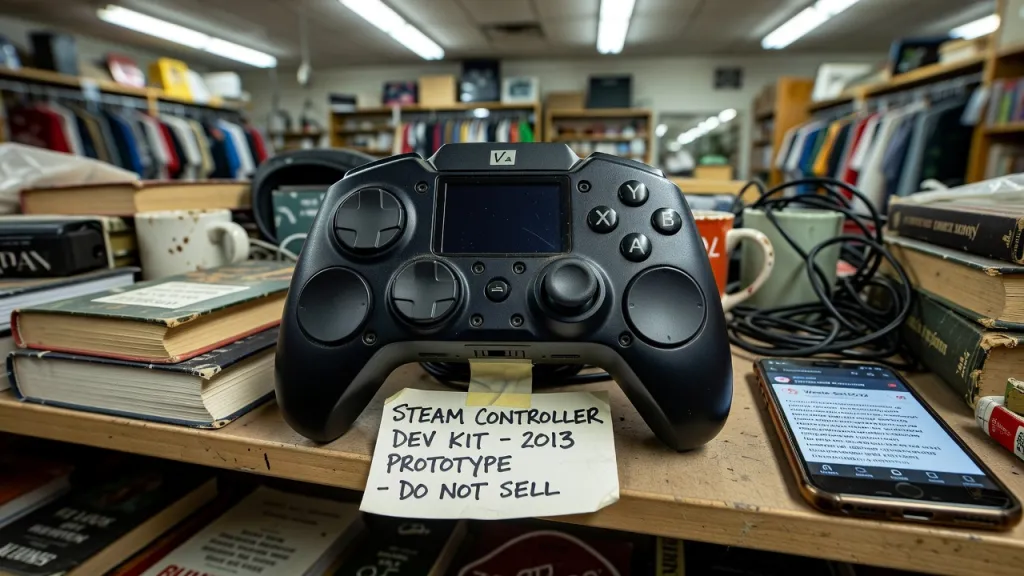 Прототип Steam Controller всплыл в секондхенде. Valve и не знала